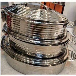Série de 03 Glacière en Inox 2,5L - 3,5L - 5L