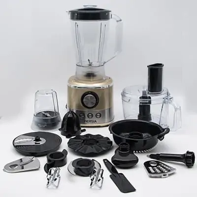 Robot culinaire PERSIA TM 329 Food processor igname pilee rape trancheuse moulinette mixeur 1000W 3 Robot culinaire PERSIA TM-329 Food processor - igname pilée - râpe trancheuse - moulinette mixeur - Batteuse 1000W