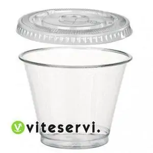 Gobelets Jetables dessert 260 ml - Séries de 50