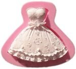 Moule robe de mariée princesse jupe reine en silicone