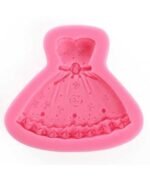 Moule robe de mariée princesse jupe reine en silicone