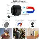 Mini-Caméra Wi-Fi De Sécurité App Surveillance Sans Fil 1080P Vision Nocturne