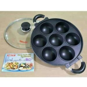Poêle Moule à gâteau à couvercle vitré 9 trous appy Call