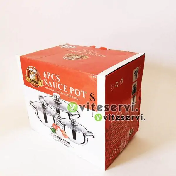 Serie de 3 bols de services a couvercle en verre 6pcs 4 Série de 3 bols de services à couvercle en verre 6pcs