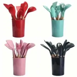 Set de 12 pièce de louche en silicone