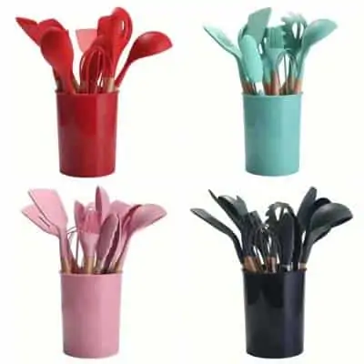 louche Set de 12 pièce de louche en silicone