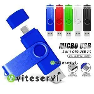 Clé USB à port OTG pour téléphone portable et tablette