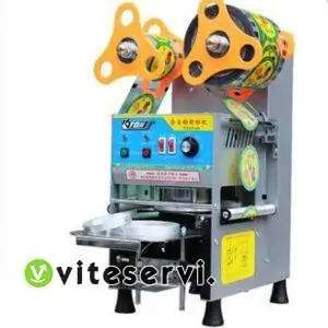 Machine automatique à sceller les gobelet plastiques - verre jetable