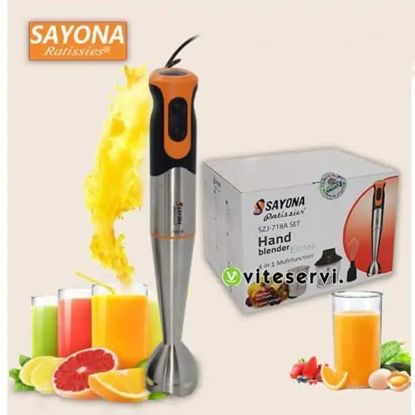 Mixeur Plongeant SAYONA 4 en 1