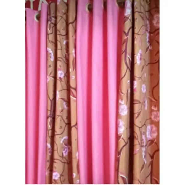 Rideau 11 Rideau en coton glacé 4 porte de Longueur 2,5m et de largeur 1,25m R-03
