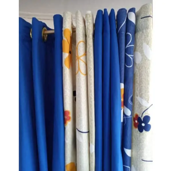 Rideau 8 Rideau en coton glacé 4 porte de Longueur 2,5m sur 1,25m de largeur R-02