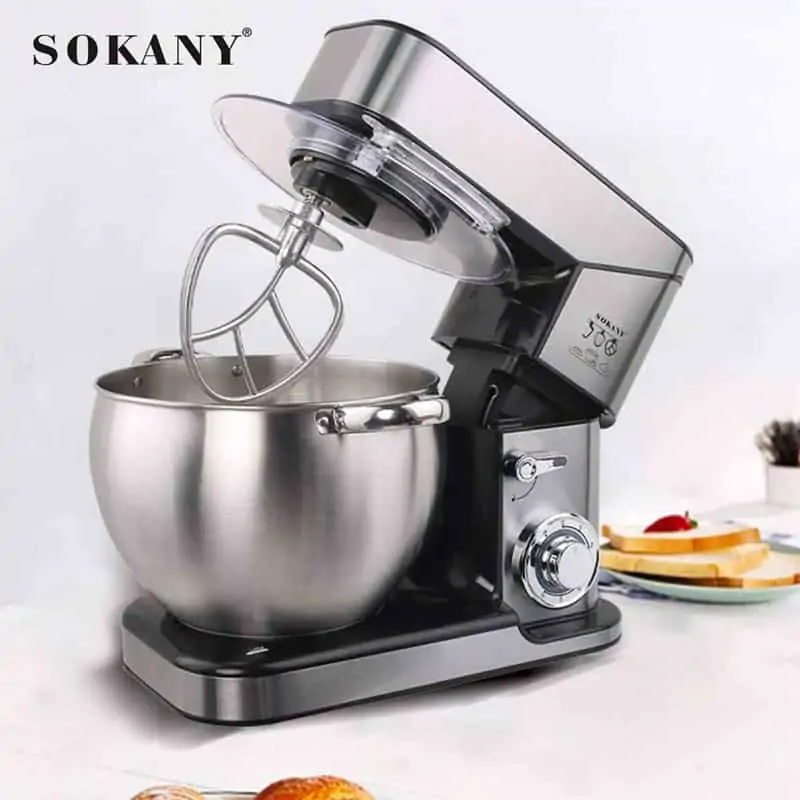 SOKANY Robot pâtissier Batteuse Electrique 10L