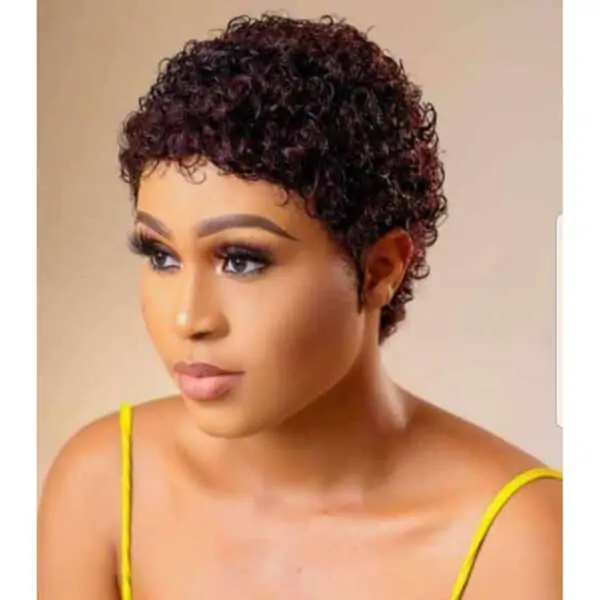 Perruque Afro Courte coupe