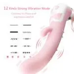 Vibromasseur gode suceur pompe à vide à langue pour léchage oral stimulateur de clitoris jouet sexuel pour femmes