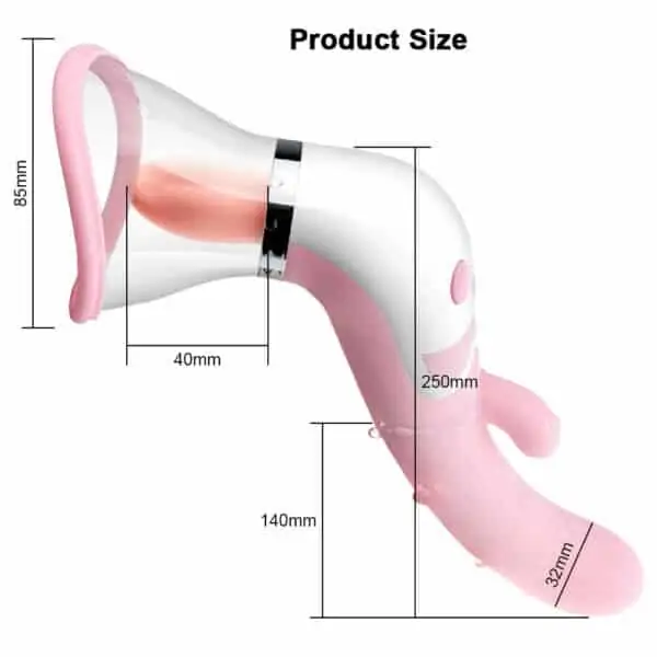 Vibromasseur gode suceur pompe a vide a langue pour lechage oral stimulateur de clitoris jouet sexuel pour femmes 4 Vibromasseur gode suceur pompe à vide à langue pour léchage oral stimulateur de clitoris jouet sexuel pour femmes