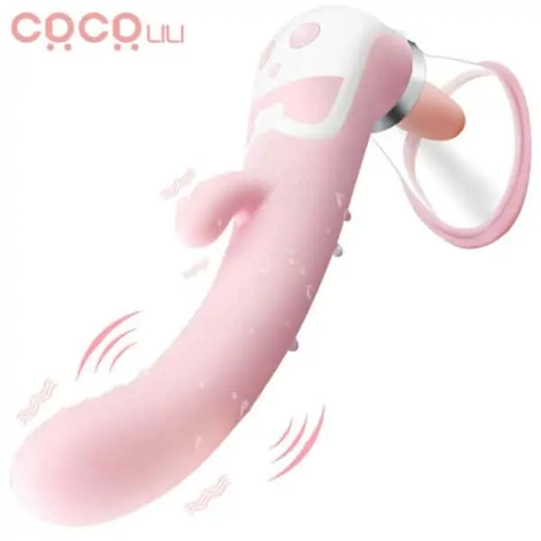 Vibromasseur gode suceur pompe a vide a langue pour lechage oral stimulateur de clitoris jouet sexuel pour femmes 5 Vibromasseur gode suceur pompe à vide à langue pour léchage oral stimulateur de clitoris jouet sexuel pour femmes