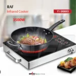 Plaque de cuisson électrique Tactile Cuiseur infrarouge  R.8029 – Cuisinière & plaque chauffante – Contrôle du brûleur – 3500W