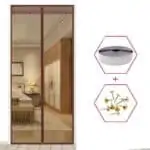 cran magn tique anti moustiques rideau de porte fermeture automatique pour la maison