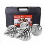 Ensemble d'haltères en fonte 30Kg poids remise en forme