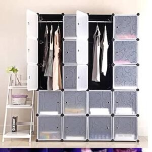 Armoire démontable en plastique 20 Cubes
