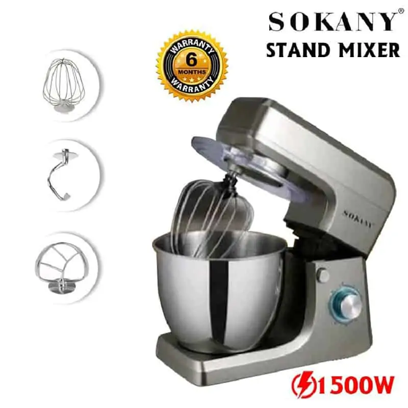 4e532ceb73c44e4db29c5cc36841bd48 Robot pâtissier SOKANY 1500W Multifonction 8L