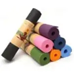 Tapis de yoga Pilates avec sangle