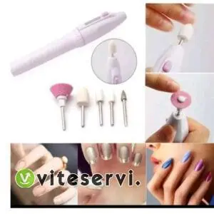 kit de pédicure manicure électrique ponceuse manucure système de polissage des ongles des mains 10 en 1