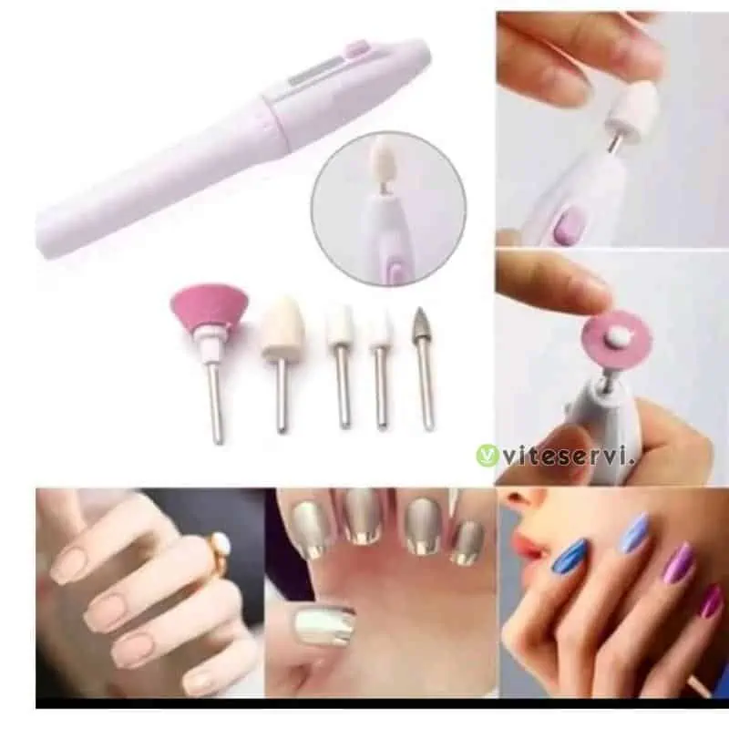 bd751df4 49dd 41c6 9c26 827352a85621 kit de pédicure manicure électrique ponceuse manucure système de polissage des ongles des mains 10 en 1