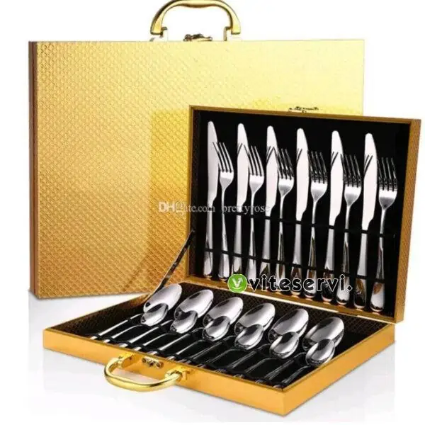 dd31e2f2 7b11 4f77 a10d 141a02bbe22a Set de 24 pièces de Couteaux - de cuillères à soupe et café et de fourchettes