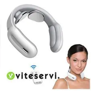 Equipement intelligent de massage du cou 4D portable sans fil, tissus profonds avec chaleur, masseur de dos électrique à impulsions