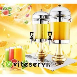 Distributeur de boissons en acier inoxydable