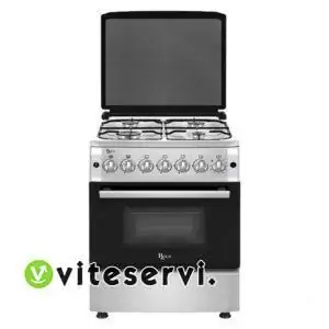 Cuisinière à four ROCH 4 feux 50/50 Automatique à rôtisserie