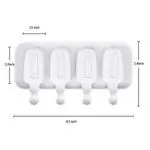 Moules à sucette en silicone de différente forme