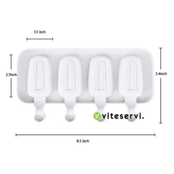 Moules à sucette en silicone de différente forme