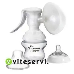 Tire lait manuel avec accessoires tétine