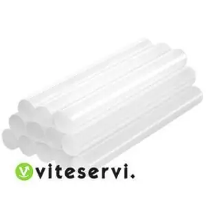 Set de 12 bâtons de colle transparente pour grand pistolet à colle