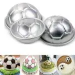 lot de 2 moule gateau ballon de football