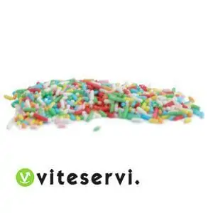Vermicelle en sucre multicolores pour pâtiserie V-03