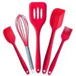 Ensemble spatule tourneuse Spatule de cuisine cuillère Pince Brosse