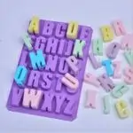 Grand moule alphabet en silicone