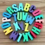 Grand moule silicone Alphabet 0