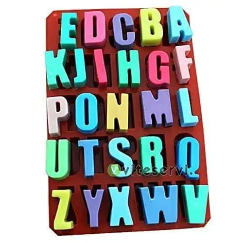 Grand moule silicone Alphabet 1 Grand moule silicone Alphabet 1