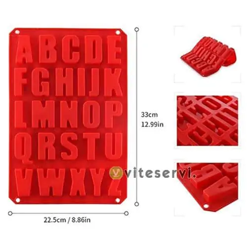 Grand moule silicone Alphabet 2 Grand moule silicone Alphabet 2