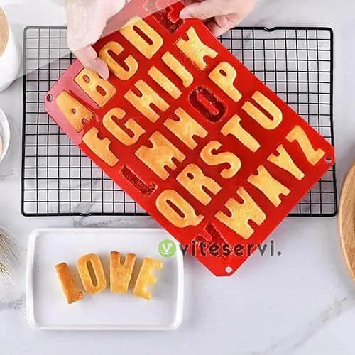 Grand moule silicone Alphabet 3 Grand moule silicone Alphabet 3