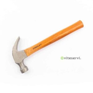 Marteau metallique a manche en bois