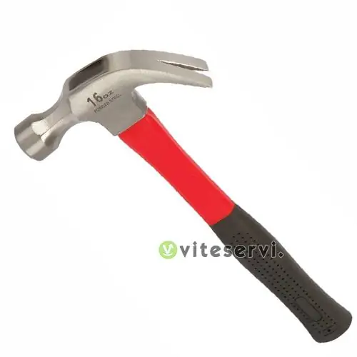 Marteau metallique a manche en caoutchouc Marteau metallique a manche en caoutchouc