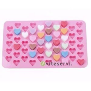 Moule silicone mini coeur Moule Toffee tofi pour petit bonbon 2