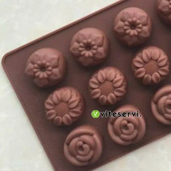 Moules de 15 fleurs a chocolat differents moule a gelee de silicone de qualite alimentaire FDA bricolage moule a savon fait a la main 1 Moules de 15 fleurs a chocolat differents moule a gelee de silicone de qualite alimentaire FDA bricolage moule a savon fait a la main 1