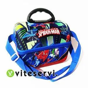 Sac isotherme pour enfants Spiderman pour conserver chaud et froid
