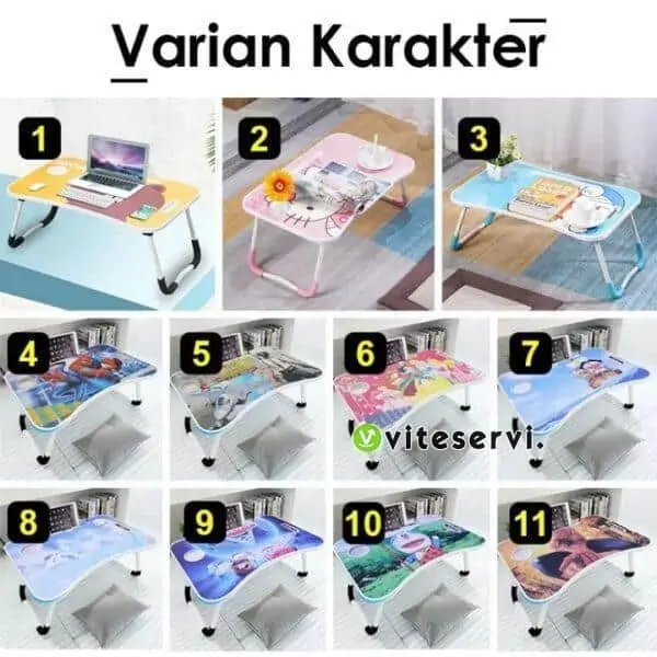 Table pour Ordinateur Portable Table de Lit